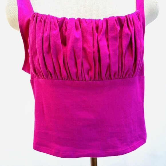 NWT SO GOODS FOR LIFE Juniors Sleeveless Pullover Square Neck Cropped Top Sz XXL - Picture 3 of 10